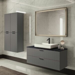 Lame 04 1200 Vanity Unit with Countertop Basin