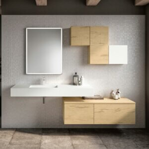 Moon 10 -1400 Vanity & Intergraded basin