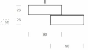 Smart 03- Vanity & integrated basin dimentions