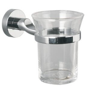 Miller Bond Chrome Tumbler Holder