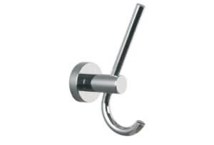 Miller Bond Chrome Double Robe Hook