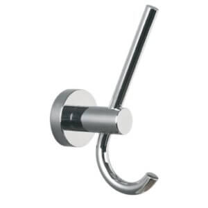 Miller Bond Chrome Double Robe Hook