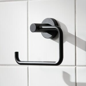 Miller - Bond black Toilet roll holder