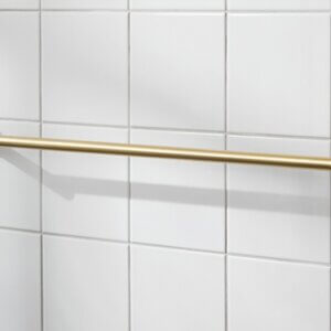 Miller Bond Brushed Brass Towel rail