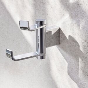 Miller Miami Chrome Swivel robe hook